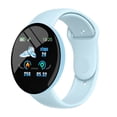 thumbnail image 1 of Pulsera inteligente D18PRO 1.44 '' Pantalla OLED de un solo toque Macaron Monitor de frecuencia card Eccomum Azul, 1 of 7
