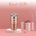 thumbnail image 3 of Best Grandma Ever Tumbler 20OZ Insulated Tumbler with Lid and Straw Gifts for Grandma Coffee Tumbler Grandma Birthday Christmas Gift from Grandkids, 3 of 6