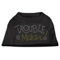 thumbnail image 4 of Pet Dog  Cat Shirt Rhinestone, "Trouble Maker", 4 of 10