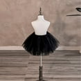 thumbnail image 3 of Girls Tulle Petticoat With Elastic Waistband For Princess Dresses And Special Event Skirt Base, 3 of 9