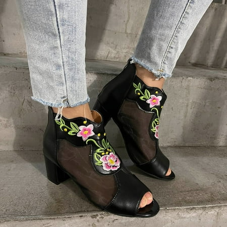 

Women s Ladies Fashion Casual Solid Open Toe Platforms Sandals Beach Shoes Black 6.14639