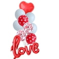 thumbnail image 3 of Juego de globos de aluminio con números rojos de 32 pulgadas para decoración de fiestas de cumpleaños, bodas, 0, 1, 2, 3, 4, 5, 6, 7, 8 y 9 años, juguetes para niños, 3 of 4