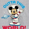 thumbnail image 3 of Mickey & Friends - Outta This World - Men's Long Sleeve T-Shirt, 3 of 5