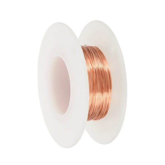 99.9% Pure Copper Wire for Jewelry Making, 28 Gauge (0.3mm) Copper Craft Wire 100 Feet