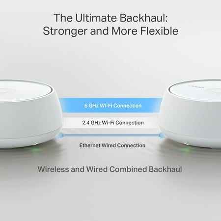 TP-Link Deco BE3600 Dual-Band WiFi 7 Mesh System 3-Pack - White