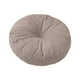 thumbnail image 4 of Cojín de almohada de piso redondo cojín de cojín cojín cojín de meditación para sala de estar en el interior de sofá cama de al aire libre Gris, 4 of 8