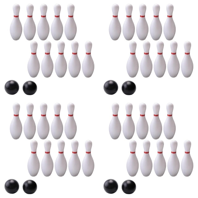 40X Bowling Balls Set Indoor Outdoor Multifunctional Educational Sport Toy Kids Bowling Game Set Child Christmas Gifts