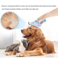 thumbnail image 5 of Cepillo para perros y gatos, cepillo de pelo muerto autolimpiante para perros gatos, eliminación eficaz de hasta el 95% del pelo muerto y pelo tomentoso, adecuado para perros de pelo corto y largo,, 5 of 5