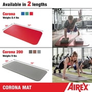 AIREX Corona Premium Exercise Mat Fitness for Yoga, Physical Therapy, Rehabilitation, Balance & Stability Exercises, Pilates, Aerobics