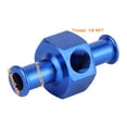 thumbnail image 4 of Fuel Pressure Gauge Adapter 3/8in Hose Adapter Fuel Pressure Gauge T Adapter Fuel Nitrous Pressure Adapter Fuel Nitrous Pressure Gauge Adapter Aluminium Alloy Universal 3/8in Hose, 4 of 8