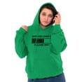 thumbnail image 4 of Sarcasm Loading Please Wait Unisex Plus Fleece Graphic Hoodie Brisco Brands 3X, 4 of 5