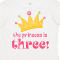 thumbnail image 4 of Inktastic 3rd Birthday Princess I'm Three Girls Toddler T-Shirt, 4 of 5