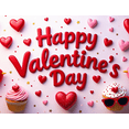thumbnail image 4 of Valentine's Day Party Decoration Banner Heart Design Backdrop Event Photo Props Love Celebration Romance Gift Box Background, 4 of 4