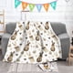 thumbnail image 3 of Happy Easter Blanket Rabbits Eggs Throw Blanket Rabbits Blanket Couch Sofa Soft Warm Bed Decoration For Women Men, 3 of 5