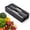 Black, variant on FORICOM 2-Slot Bamboo Wrap Dispenser with Cutter for 12.5" Rolls, Countertop Foil and Plastic Wrap Organizer(White)