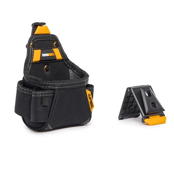 TB-CT-25 Tape Measure All Purpose Pouch- Pockets and Loops Multi-Tool Organizer Portable Storage Belt Pouch