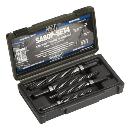 UPC: 0846035088848 | Champion Cutting Tool 4 Pc. Car Reamer Set 1/2 In. Shank