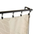 thumbnail image 2 of Adjustable Curtain Track Rod 48-84" - Black, 2 of 2
