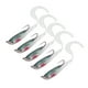 thumbnail image 1 of 5 señuelos artificiales para pesca, cebos falsos, señuelos blandos, aparejos de pesca de lubina con anzuelo SO050-4, 1 of 11