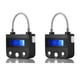 thumbnail image 1 of 2x Time Lock Electronic Timer Lock Household Temporary Lock Time Lock Electronic Lock Countdown, 1 of 5