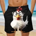 thumbnail image 2 of Purcolt Men's Swim Trunks Quick Dry Lightweight Drawstring Waist Beach Shorts with Pockets, 2 of 6