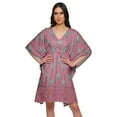 thumbnail image 1 of Moomaya Robe Courte de Caftan de Plage, Robe de Couverture Imprimée, Kaftan pour Femmes, Tenue de Plage, Couverture, 1 of 4