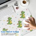 thumbnail image 4 of Long Mouse Pads for Desk,Cute Dragon Pattern with Stars Desk Mats on Top Of Desks, Desk Mouse Pad Extra Large with 3mm Non-Slip Base and Stitched Edge for Gaming,Office,Work,Home 31.5"x11.8", 4 of 6