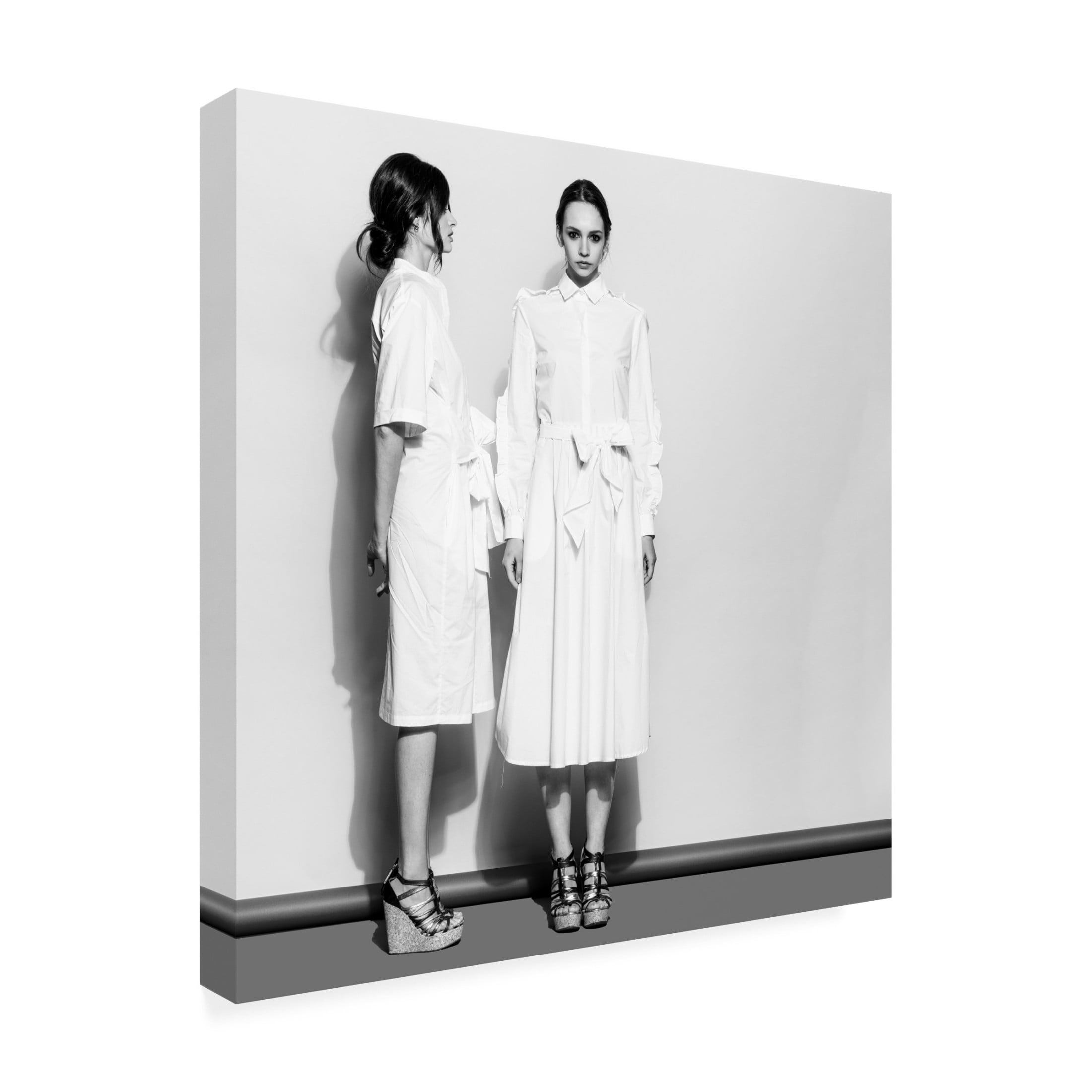 Trademark Fine Art Andrea Ventura Two Models Canvas Wall Art