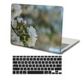thumbnail image 3 of KSK KAISHEK Compatible MacBook Pro 16 inchs Case 2021/2022/2023 Released Model M2 A2780 A2485 M1, Plastic Hard Shell + Black Keyboard Cover, Flower 0386, 3 of 5