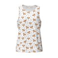 thumbnail image 4 of Easygdp Labrador Retriever Dog Men's Tank Top, Sleeveless Muscle T Shirts, Breathable, Quick-Dry, Loose for Gym, Running, Fitness - X-Large, 4 of 9