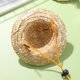 thumbnail image 4 of Popetpop Pet Sombrero Sombrero de paja Ajustable Hawaii Jardín Sun Cordillo gorra para perros pequeños Cats de perrito Tamaño S, 4 of 6