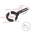 thumbnail image 3 of Spotlights Extension Holder Support Front Fork Bracket Driving Light Clamp Holder Motorcycle Spotlight Mounting Bracket, 3 of 4