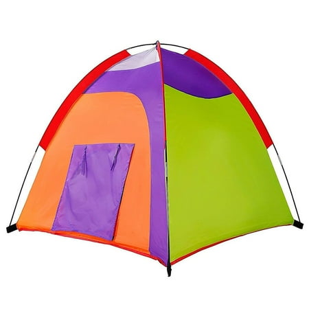 Kids Tent Colourful Curvy play tent Pop Up Tent Play Tents Indoor Outdoor Tent Great Game & Toy Gift For Children By Alvantor