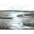 thumbnail image 2 of Charest, Doris 18x15 White Modern Wood Framed Museum Art Print Titled - Marsh Scene, 2 of 4