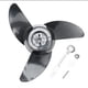 thumbnail image 1 of Hélice de plástico mejorada para motores fueraborda, accesorio ideal para embarcaciones, propulsor eléctrico resistente de 12 V/24 V, 1 of 8