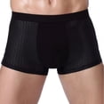 thumbnail image 1 of Pantalones de hombre de malla de seda de hielo de moda, ropa interior plana transpirable para hombre, ropa interior de verano para hombre, 1 of 6