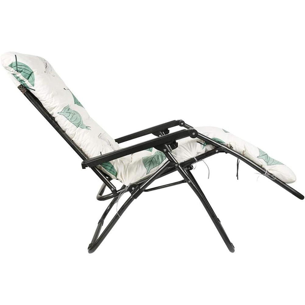 Sun Lounger Cushion Recliner Chair Seat Soft Pad Mat for Travel Patio Garden Indoor Outdoor
