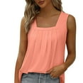 thumbnail image 6 of Women Blouses Tunic Blouse Floral Long Sleeve Shirt Ladies Juniors Graphic Tee underneath Clothes Pajama Tops for plus Size Women Long Sleeve Button down Blouse Ladies Button down Misses Pink S, 6 of 8