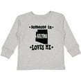 thumbnail image 3 of Inktastic Arizona Someone Loves Me Boys or Girls Long Sleeve Toddler T-Shirt, 3 of 5