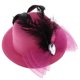 thumbnail image 5 of Niñas Sombreros Fascinators Baby Hat Pinzas para el cabello Estilo Estilo 3-rosa Zulema Sombrero del clip de pelo de los niños, 5 of 8