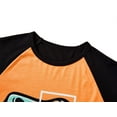 thumbnail image 2 of Beezizac Little & Big Boys Orange Dino Pajamas 2-Piece Short Sleeve PJ Set Summer Jammies Size 10, 2 of 7