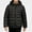 Black, variant on HAOTAGS Teen Boys Quilted Coat (9-17) Long Sleeve Hooded Zip Up Warm Winter Jacket Gray Size 11
