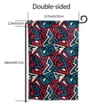 thumbnail image 2 of Zufioo Geometric Elements Print Garden Decoration Flags, Sun-resistant and Wrinkle-resistant Flags, Balcony, Terrace, Garden Decorations, Home Decorations-One Size, 2 of 7