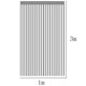 thumbnail image 2 of Paquete de 2 cortinas con borlas mate de lámina metálica, decoración para fiestas, accesorios, decoración festiva para celebraciones, 1x3m, 2 of 5