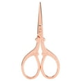 thumbnail image 3 of Cross-Stitch Scissor, With Comfortable Handle Individual Shape Retro Scissor, For Embroidery,Needlework Cross-Stitch Craft Sewing Accessories DIY Hand-Made Rose Gold, 3 of 8