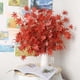 thumbnail image 4 of Xihbxyly Hojas de Arce Artificiales, Tallos Decorativos Otoñales, Ramo de Seda Otoñal, Hojas Vibrantes En Naranja, Rojo y Verde, Centros de Mesa para Bodas, Decoración para El Hogar y La Oficina, 23,, 4 of 6