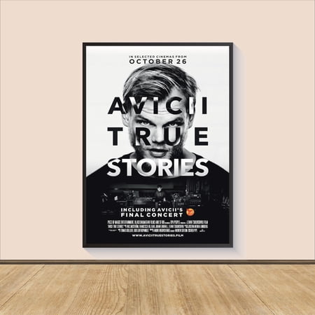 Electronic Music Documentary Wall Art Swedish DJ Biography Tribute Decor Unframed Canvas
