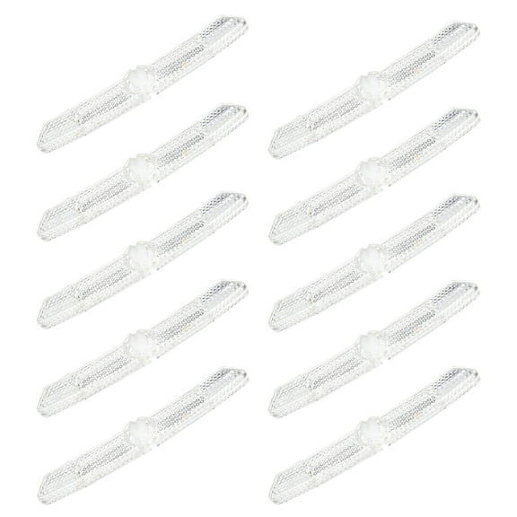 CTIRCHIU Safety Reflectors for Bike Wheels White 10Pcs
