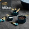 thumbnail image 6 of Thyme & Table 8-Piece Measuring Cup and Spoon Kitchen Utensil Set, 6 of 10