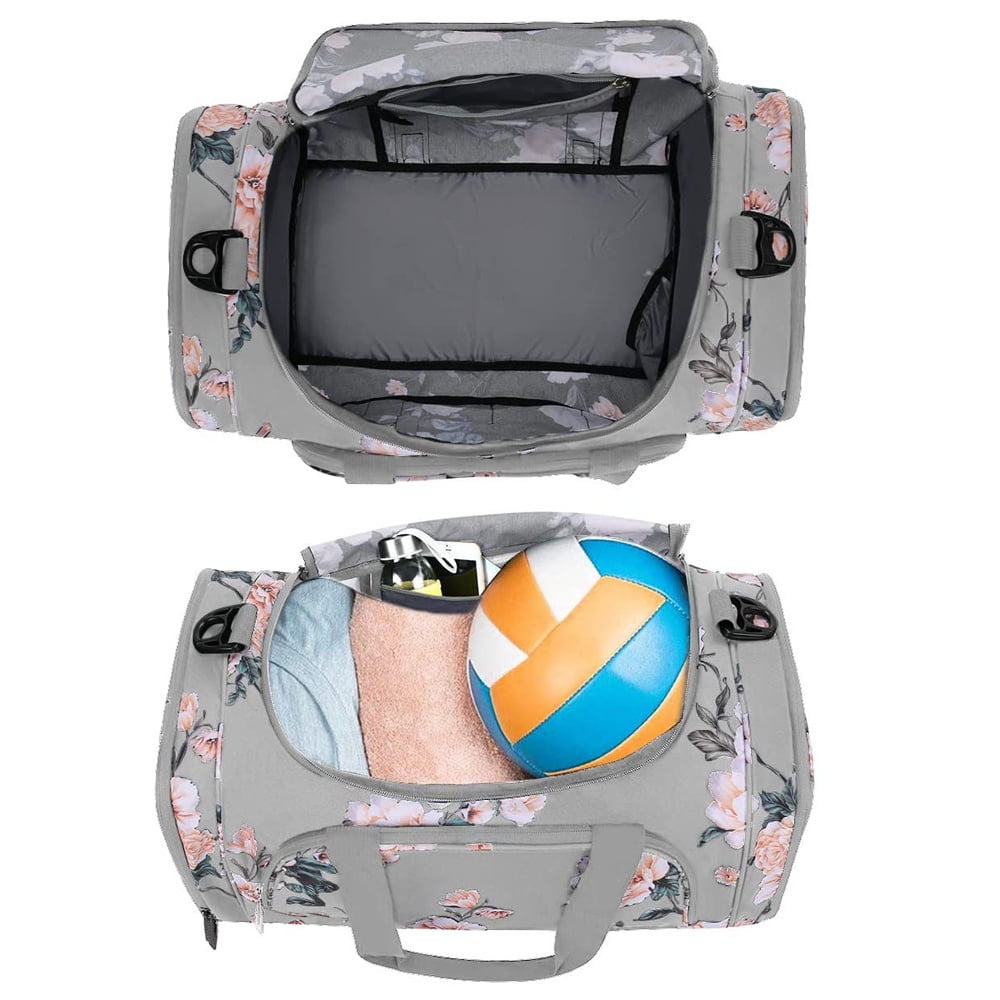 Mosiso Waterproof Sports Duffle Bag Gym Bag Travel Duffel with Adjustable Strap for Sports , Gym ,Vacation , Shopping and Travel